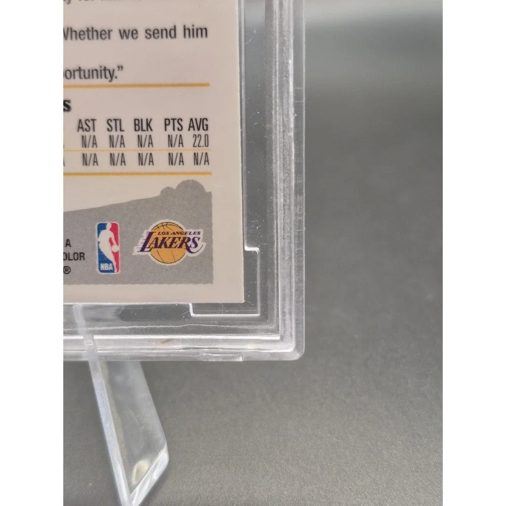 2005 Topps Chrome Andrew Bynum 186 Rookie RC Lakers BCCG 10 Mint
